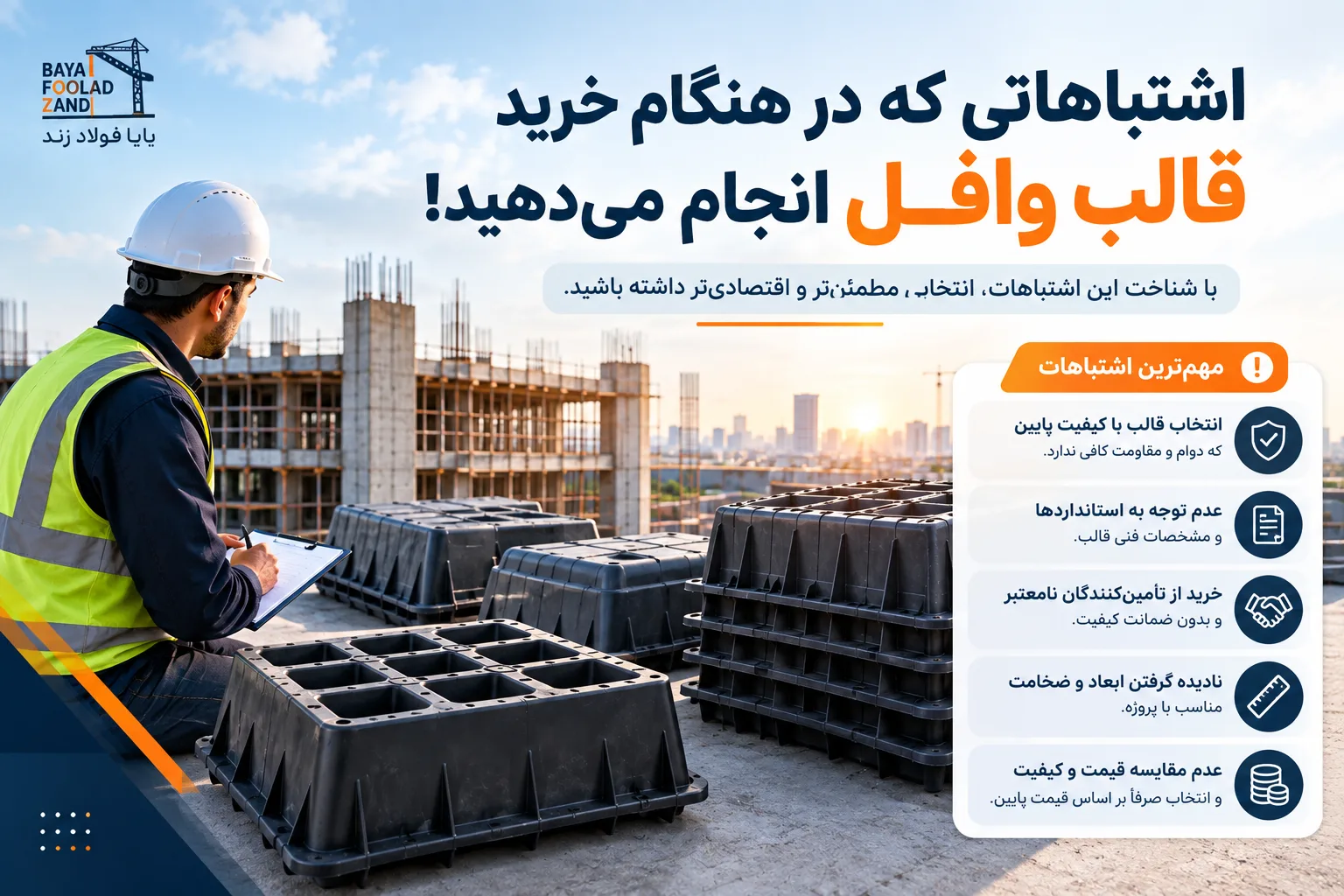 اشتباهات خرید قالب وافل