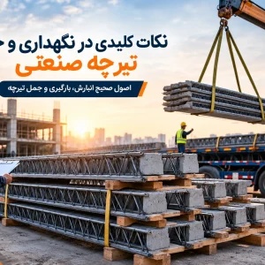 نکات کلیدی در نگهداری و حمل تیرچه صنعتی