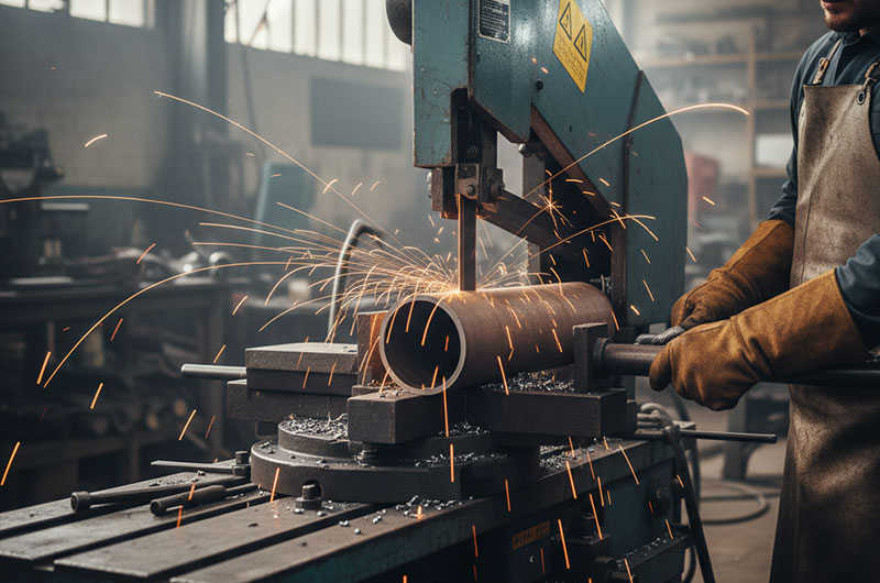 تیغ اره نواری برش فولاد ؛ فراتر از یک ابزار مصرفی در برشکاری